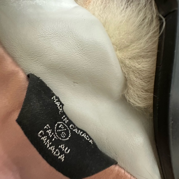 Vintage Blue/Silver Fox Fur Car Coat - Picture 6 of 11